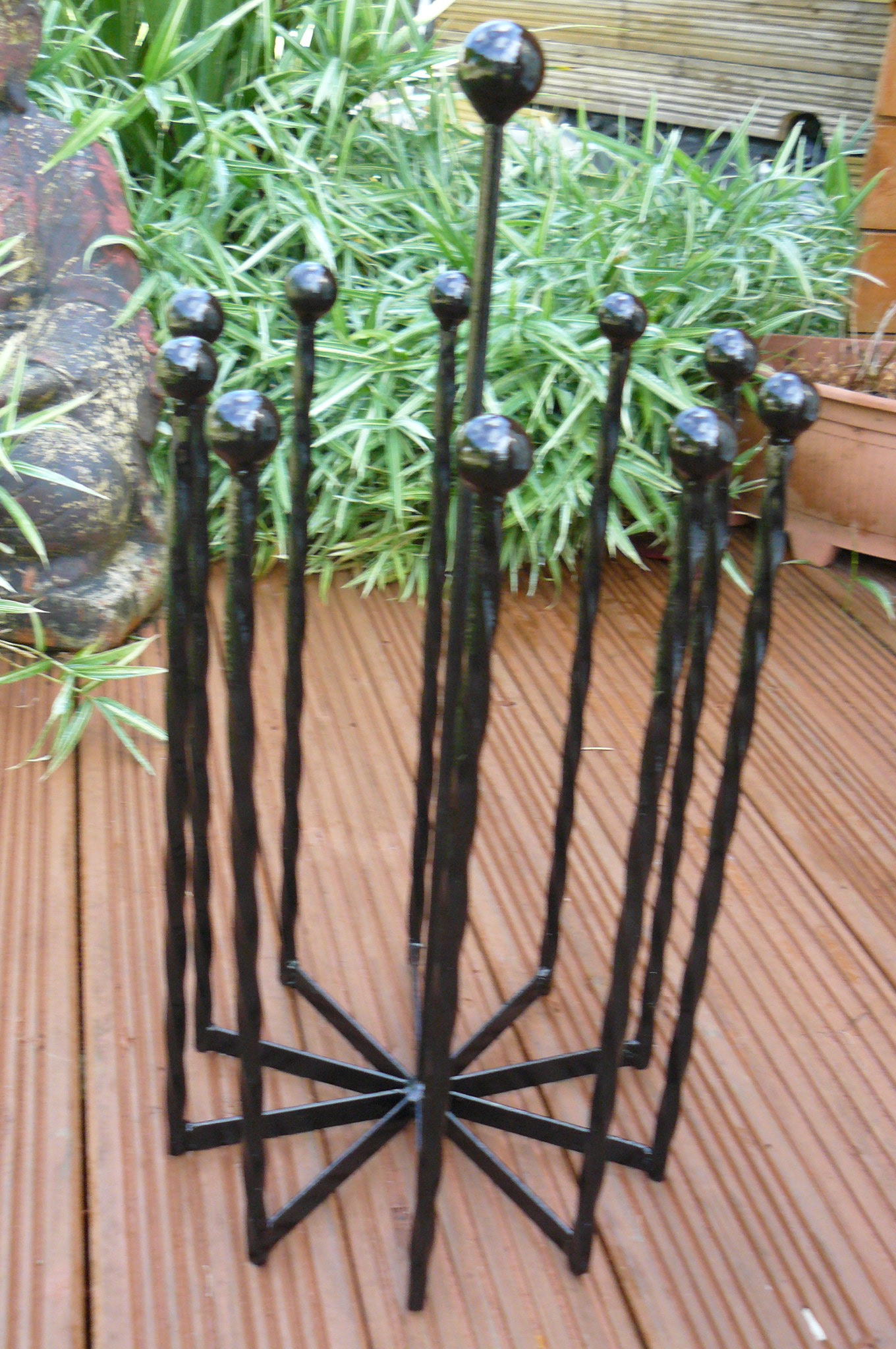 5 air carousel welly boot holder wimborne wrought iron works
