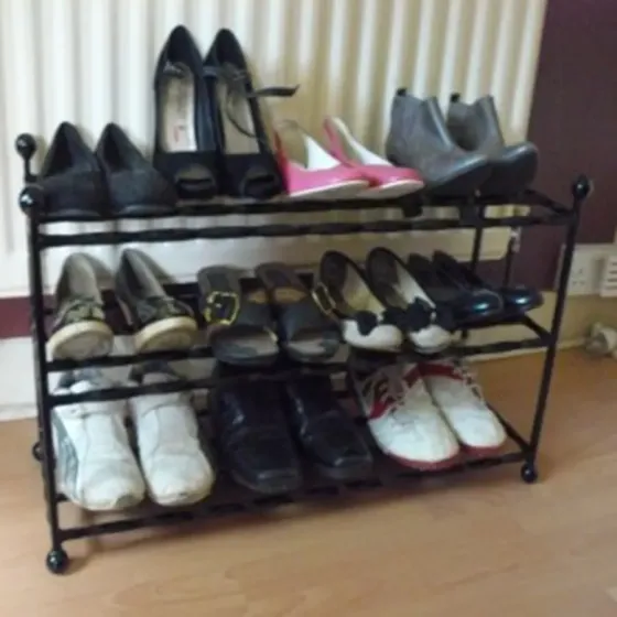 Shoe rack organiser stand 9 to 12 pairs