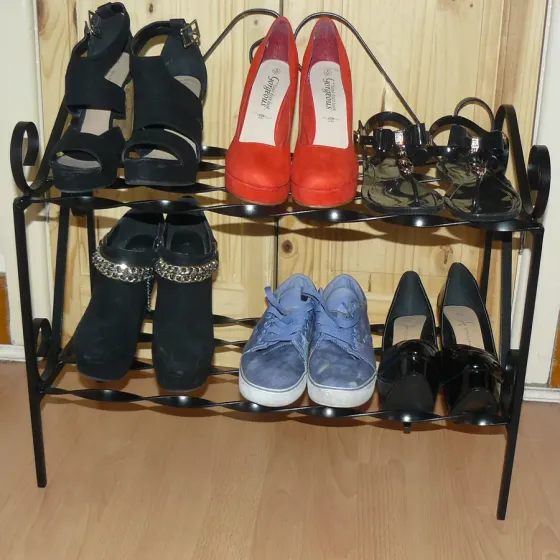 Shoe rack / organiser  6 pair