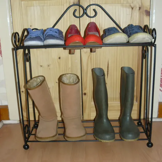 Wellington welly boot shoe rack organiser boot stand