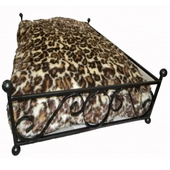 Large wrought iron dog bed frame bulldog style Wimborne wrought iron works