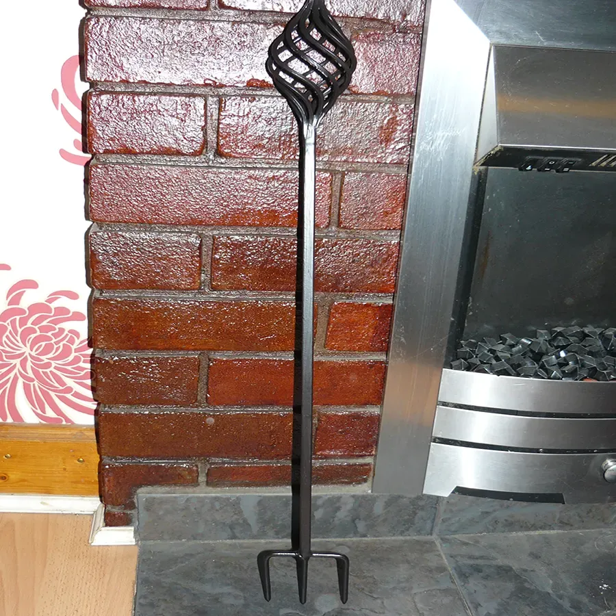 Toasting fork Wimborne wrought iron works